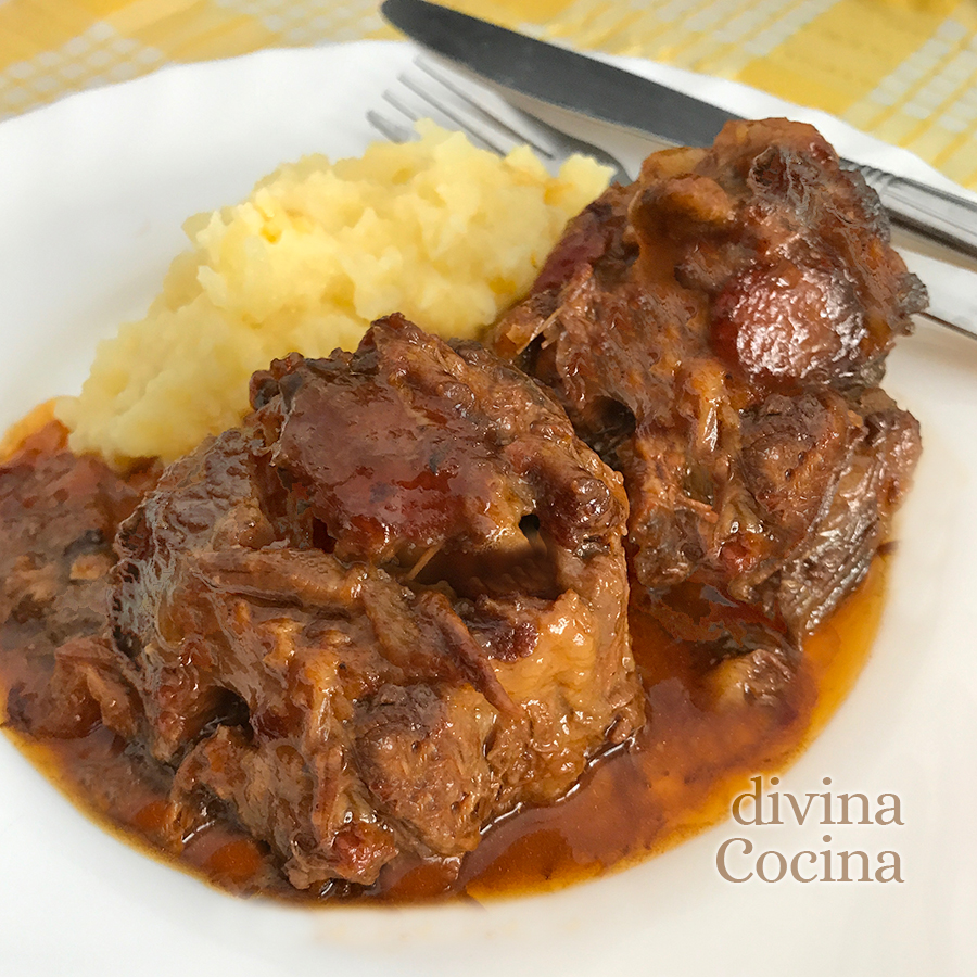 Rabo De Ternera Guisado A La Antigua Receta De Divina Cocina