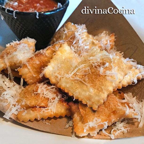 raviolis fritos