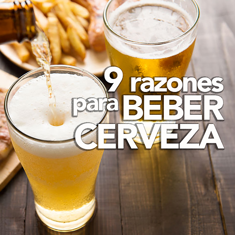 razones para beber cerveza