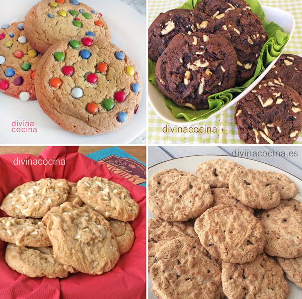 recetas de cookies