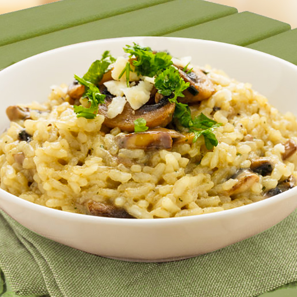 receta risotto facil en microondas