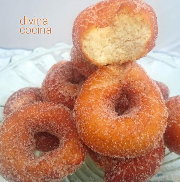 rosquillas de leche condensada