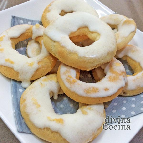 rosquillas de limón al horno