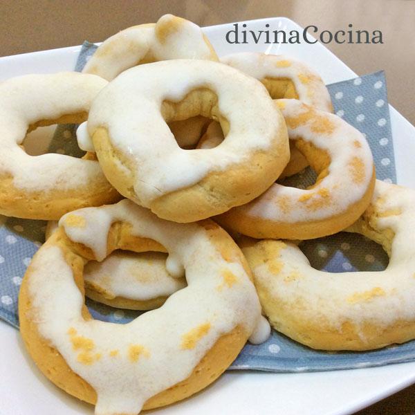 rosquillas de limón al horno