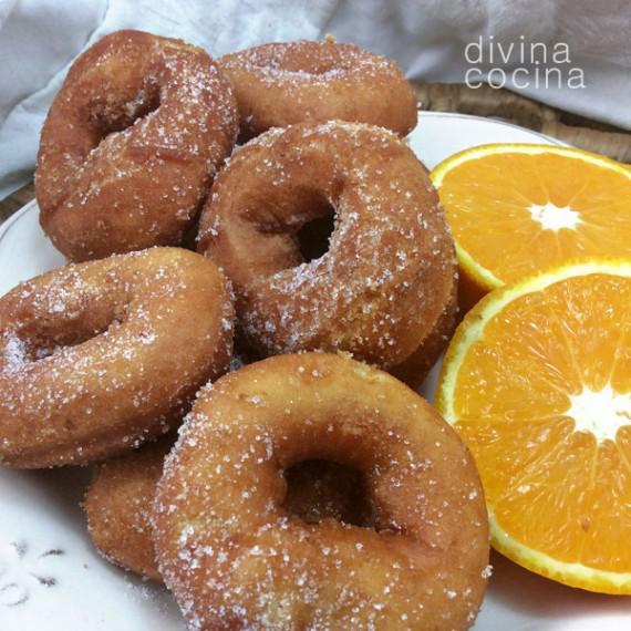 Rosquillas de naranja