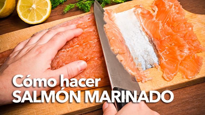 receta de salmon marinado