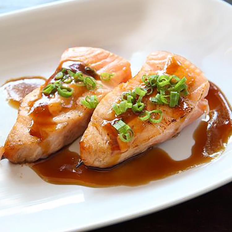 Salmon teriyaki facil