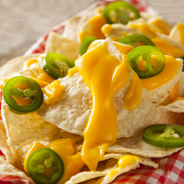 salsa de queso para nachos