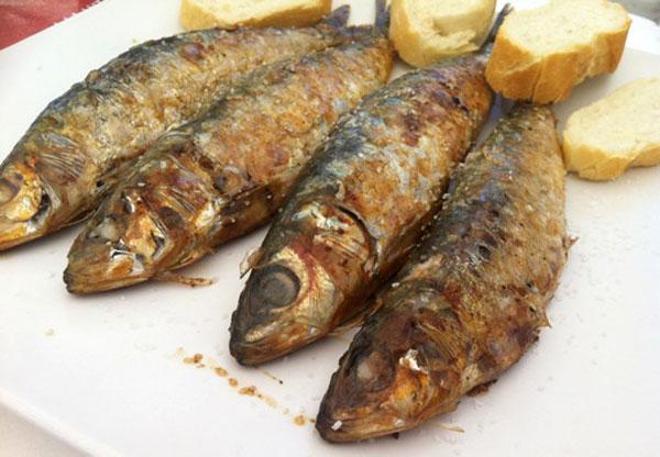 sardinas asadas