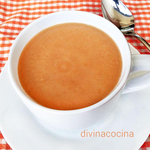 Sopa quemagrasa ---- Receta de DIVINA COCINA