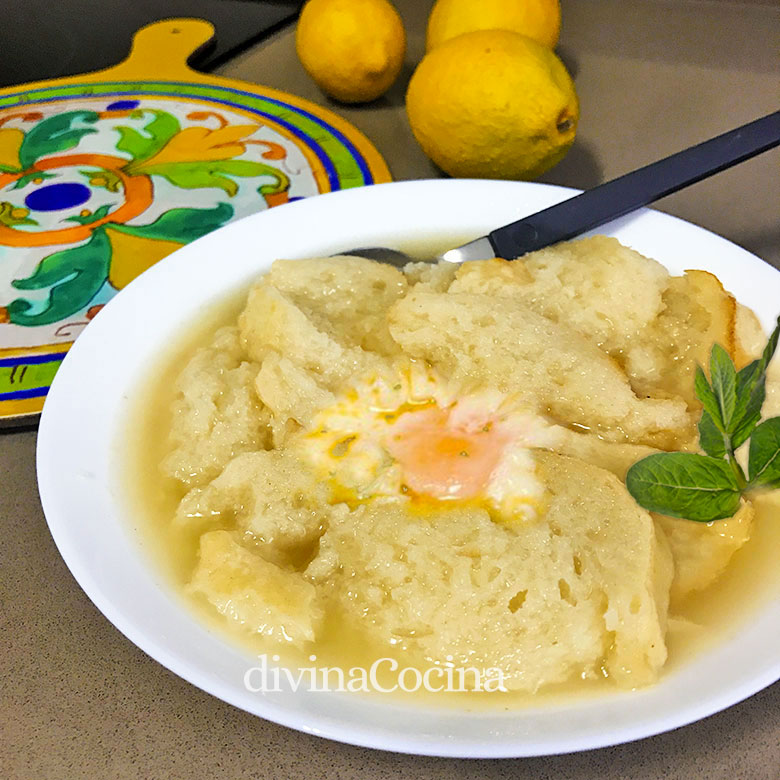 sopas de caldo de puchero