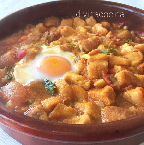 Sopas serranas o sopas de gato - Receta de DIVINA COCINA