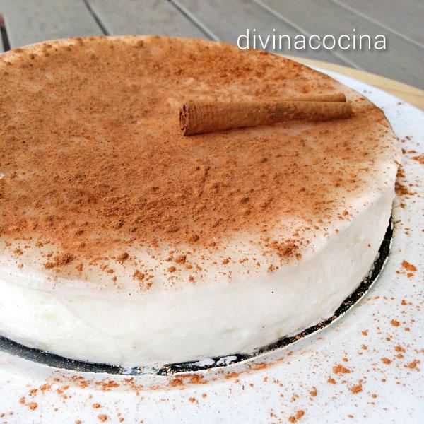 tarta de arroz con leche