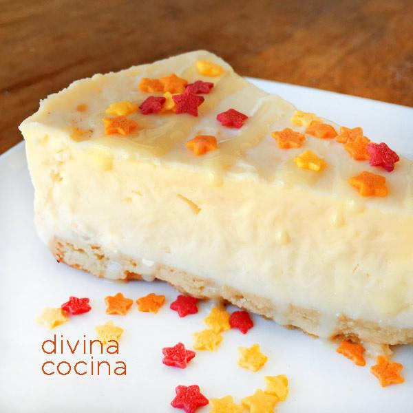 satisfacción obtener infierno Tarta de queso y leche condensada - Receta de DIVINA COCINA