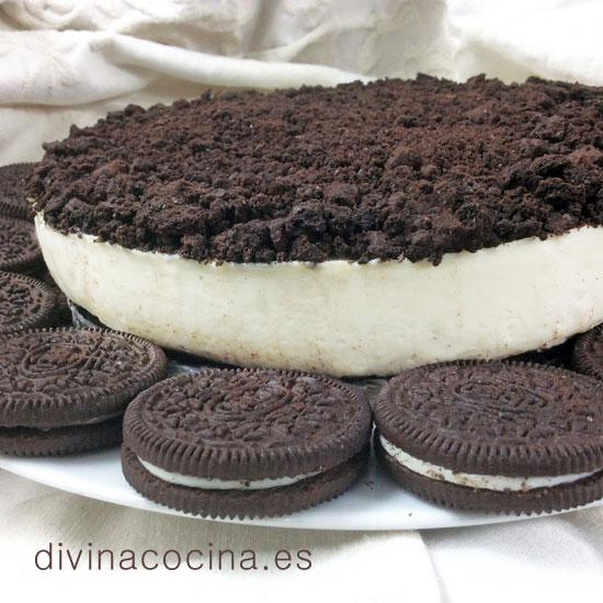 Tarta oreo fácil y rápida - Receta de DIVINA COCINA