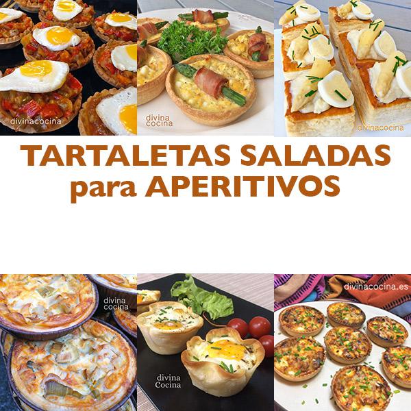 7 ideas para tartaletas saladas de aperitivo - Divina Cocina