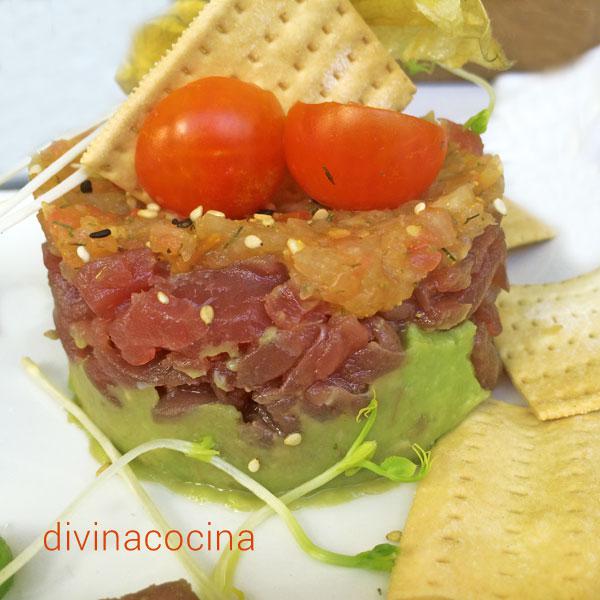 tartar de atún