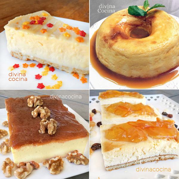 tartas de queso fáciles que siempre salen bien