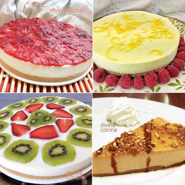 7 tartas sin horno que siempre salen bien - Receta de DIVINA COCINA