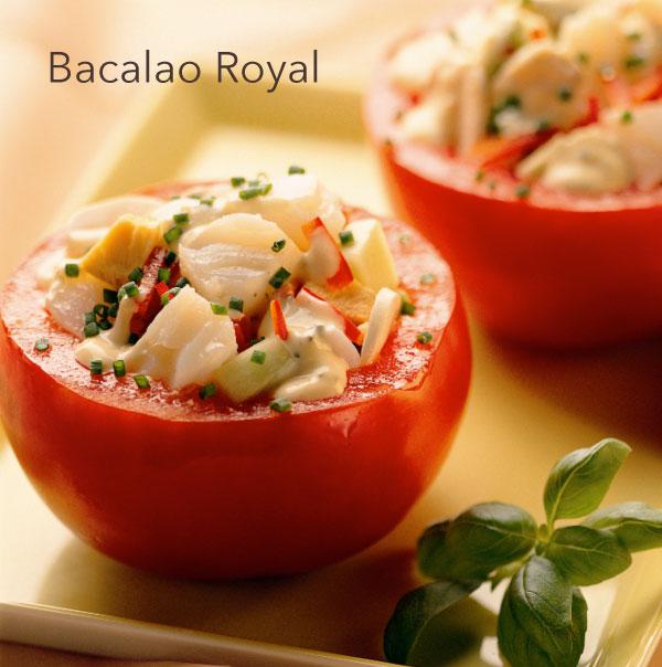 tomates rellenos de bacalao