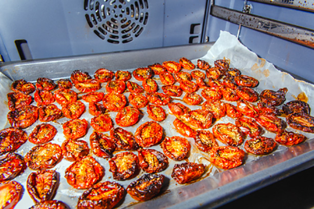 tomates secos en el horno 1