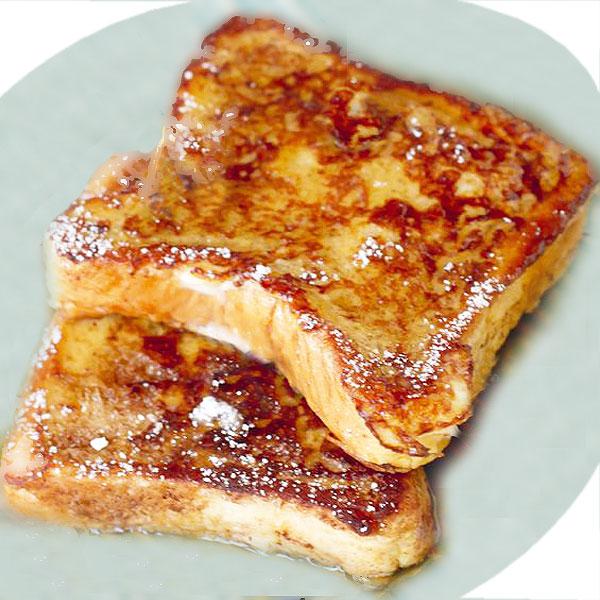 torrijas de pan dulce o bizcocho