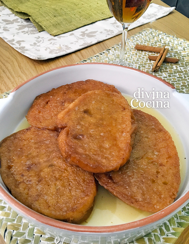 torrijas de moscatel