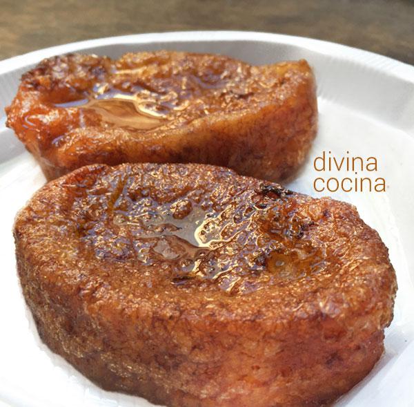 Torrijas de vino