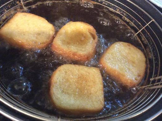 torrijas de leche de coco