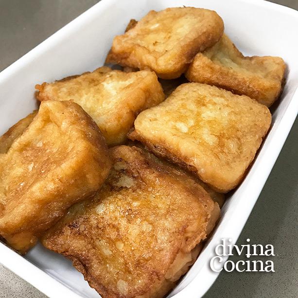 Torrijas sin azúcar