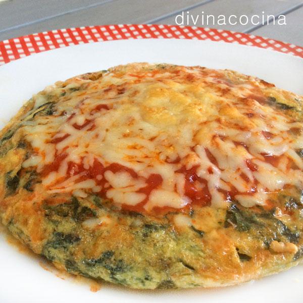 Tortilla gratinada