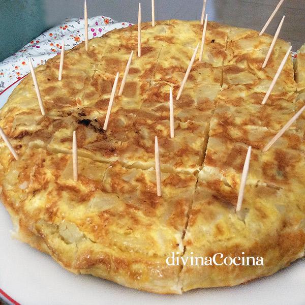 tortilla de patatas maribel