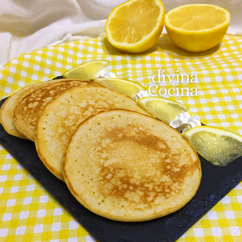 receta de tortitas de limon