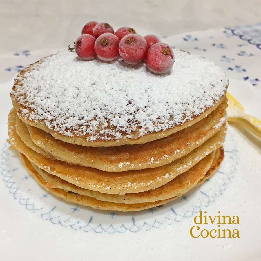 Tortitas de Manzana fáciles - Receta de DIVINA COCINA