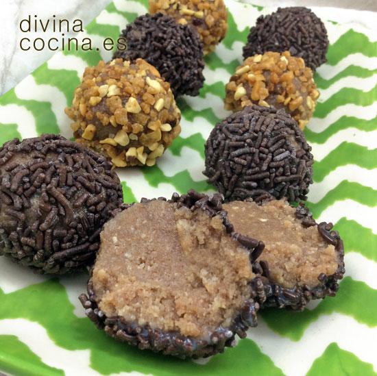 trufas de galleta