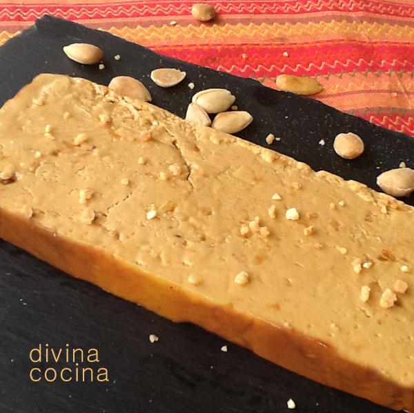 receta de turron de jijona