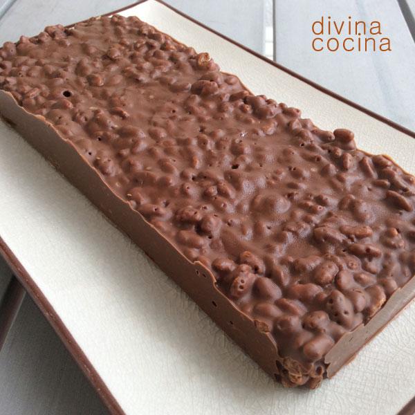 receta de turron de chocolate