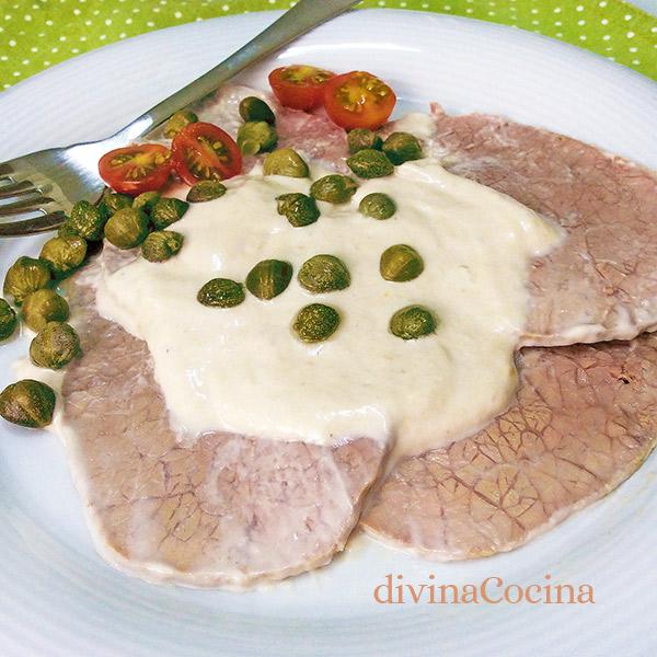 Vitello Tonnato --------- Receta de DIVINA COCINA