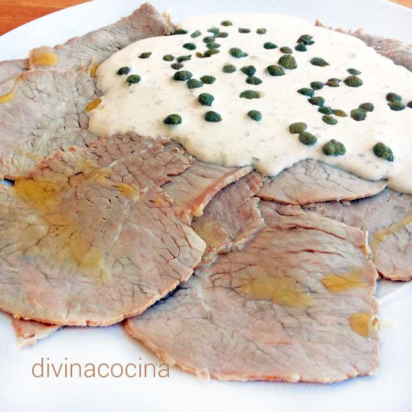 receta vitello tonnato