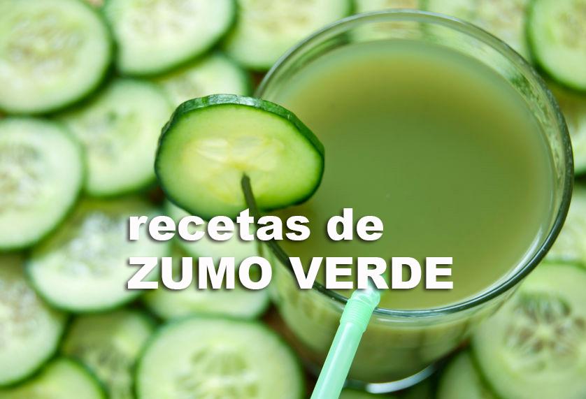 zumo verde recetas