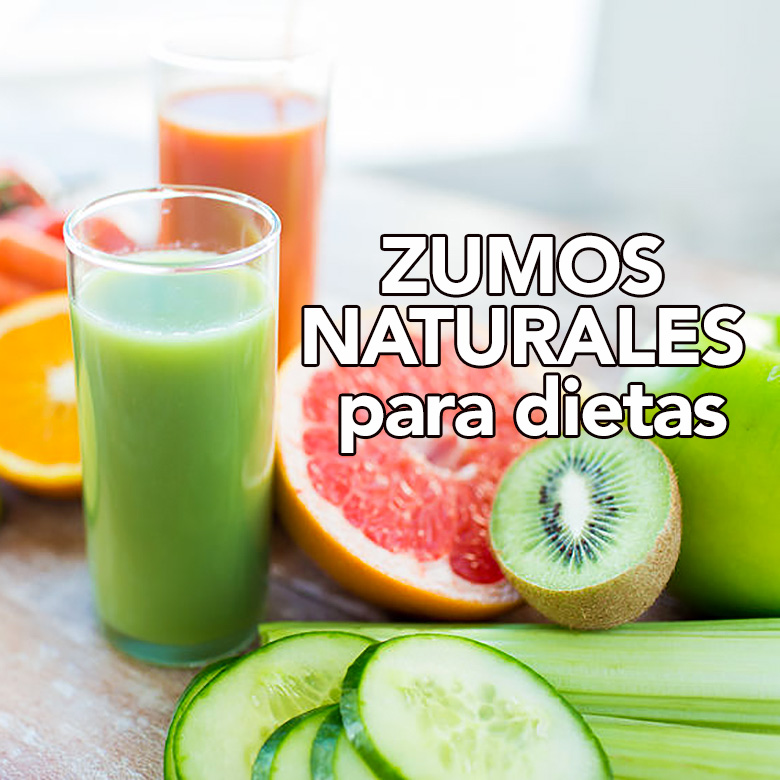 zumos naturales que ayudan en la dieta